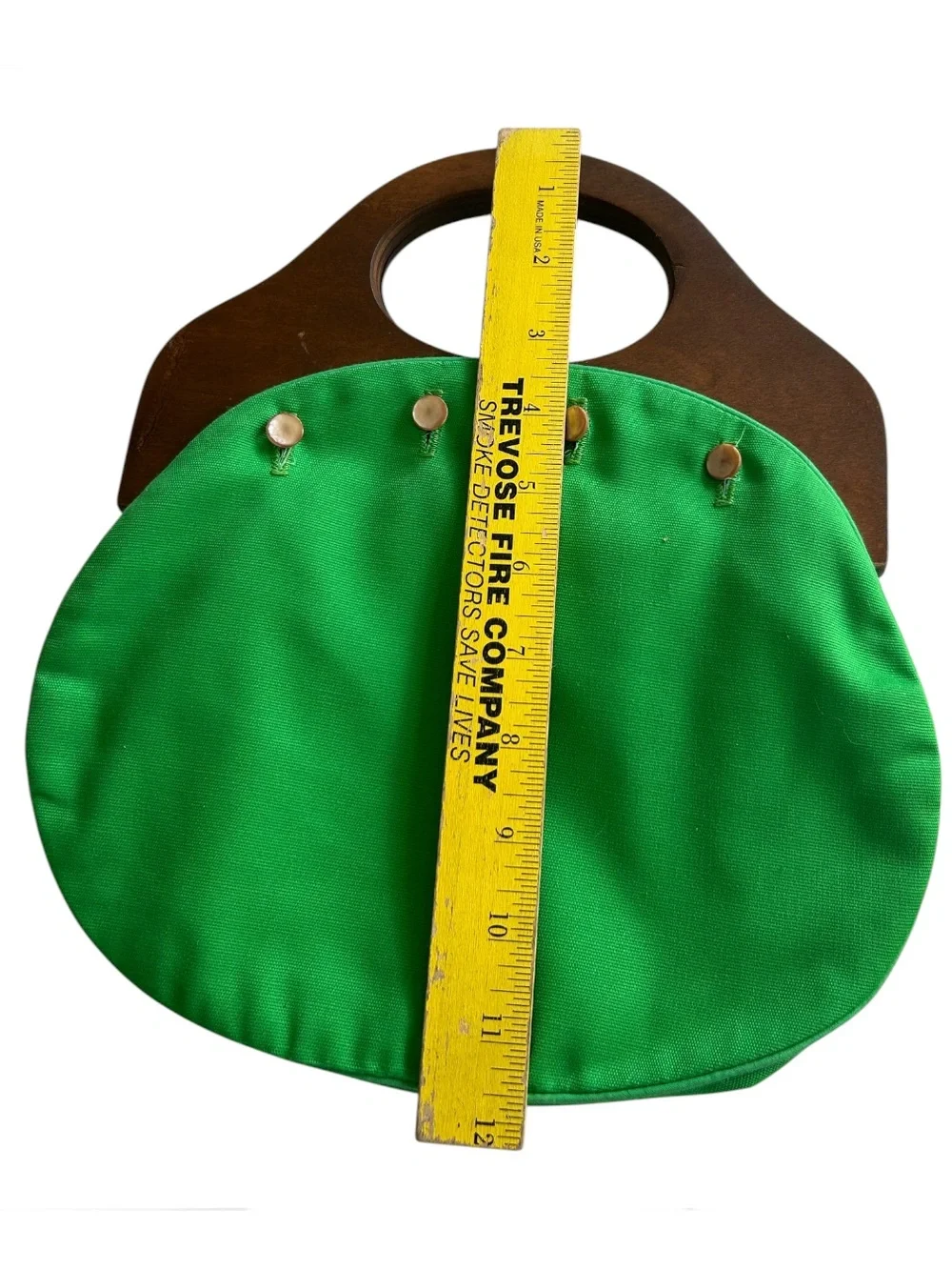 Vintage Kelly Green Bermuda Bag w Extra Cover